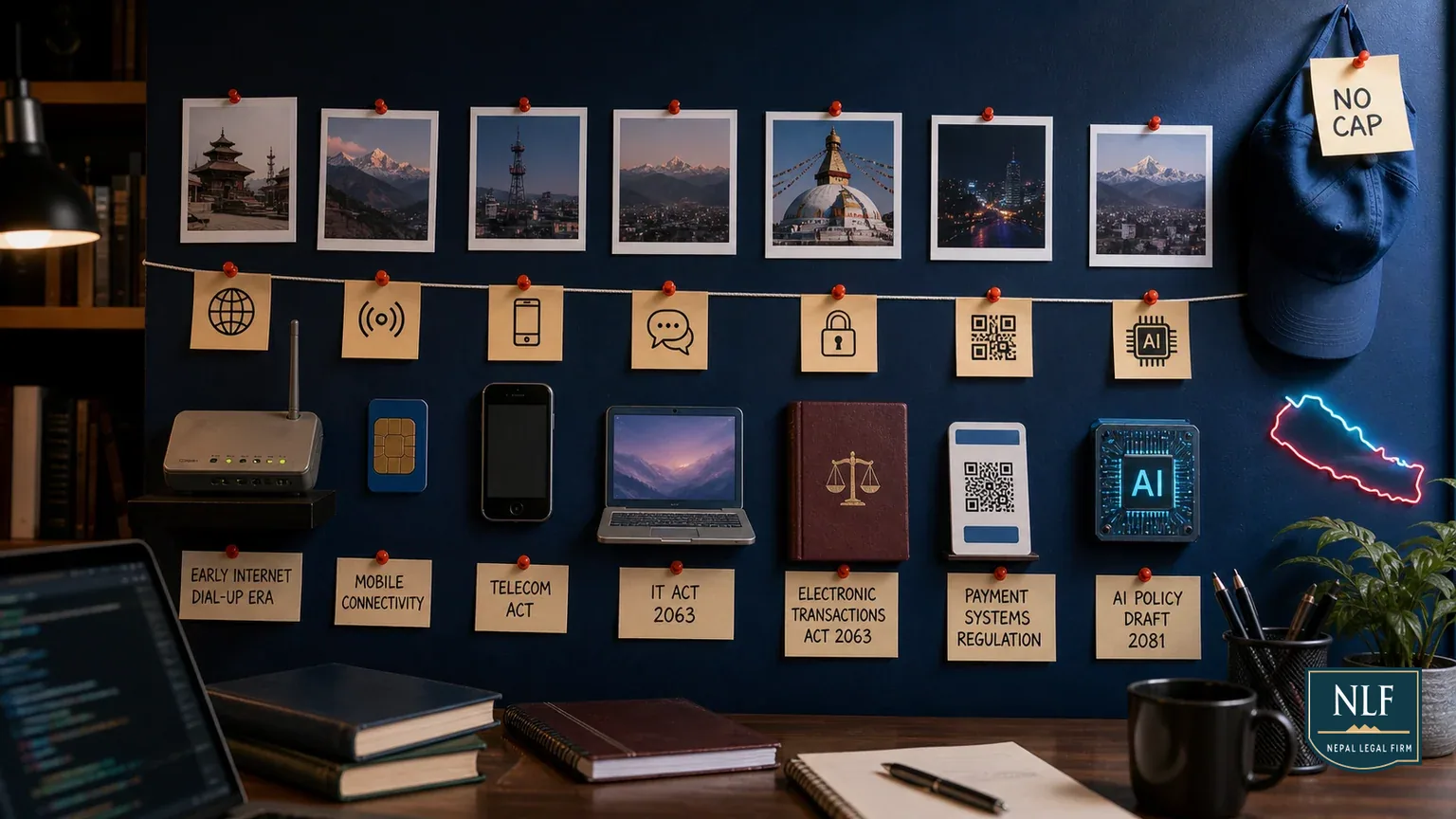 Nepal's Tech Law Timeline: Facts No Cap 🧢 - Nepal Legal Firm cover image for a legal guide about Tech History, Gen Z, Facts Only.