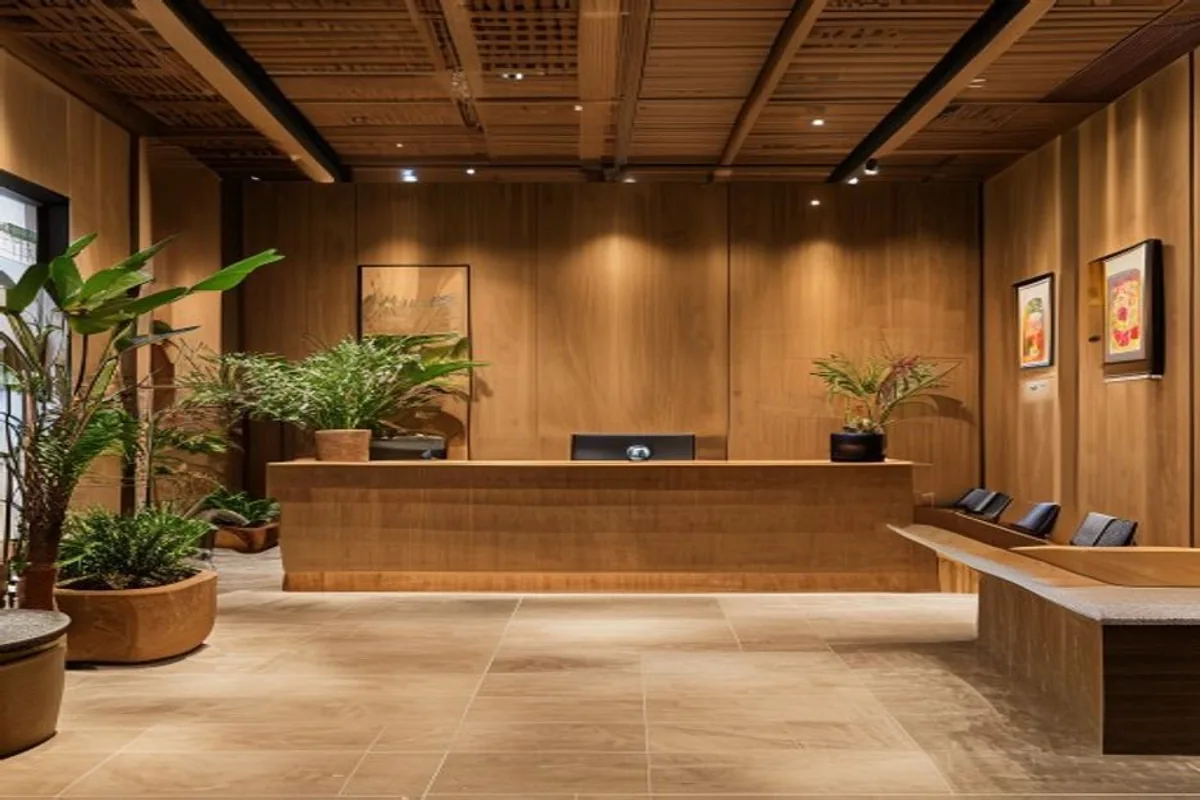 Reception area for clients visiting Nepal Legal Firm